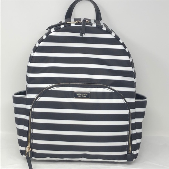 kate spade Handbags - NWT Kate spade black multi backpack